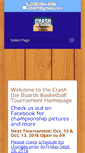 Mobile Screenshot of crashtheboardsbasketball.org